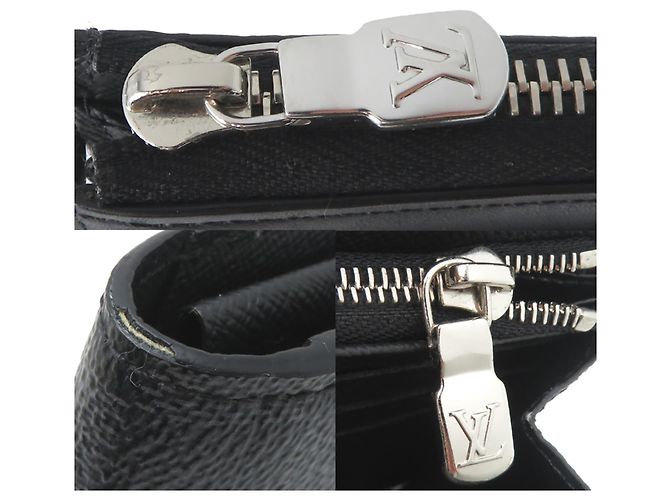 Portafoglio lungo Zippy Dragonne da uomo Louis Vuitton Nero - vista 9