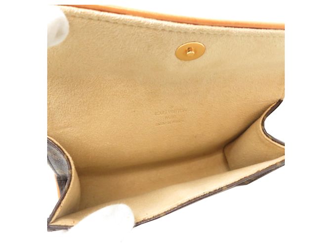 Borsa a Spalla Pochette Florentine Donna Louis Vuitton Marrone - vista 6