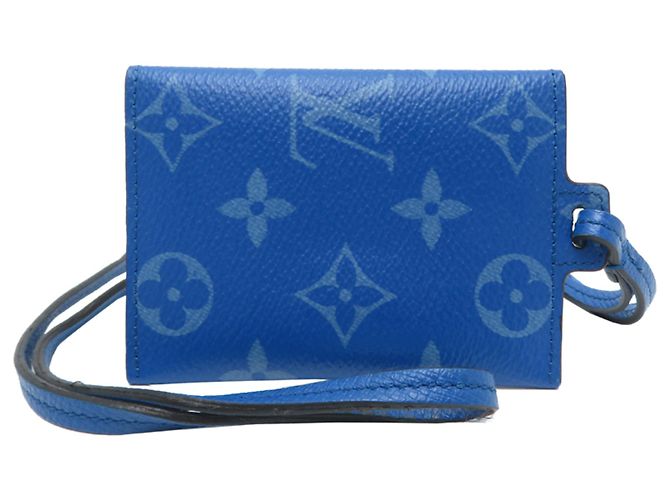 Monedero Louis Vuitton en Taiga Rama Azul - vista 2