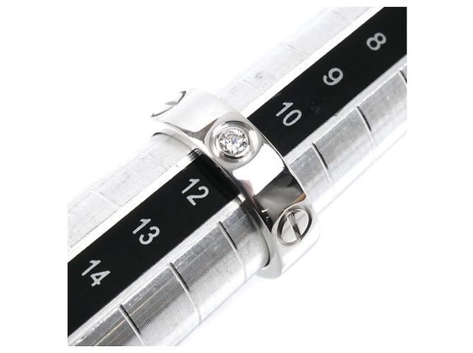 Anello Love in oro bianco 18K Cartier - vista 6