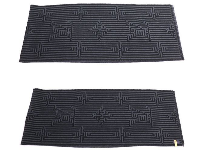 Sciarpa reversibile LV Harmony di Louis Vuitton Marrone - vista 3