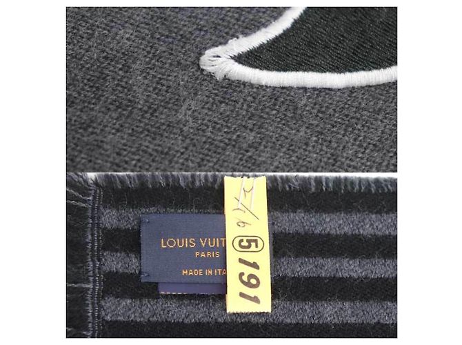 Sciarpa reversibile LV Harmony di Louis Vuitton Marrone - vista 5