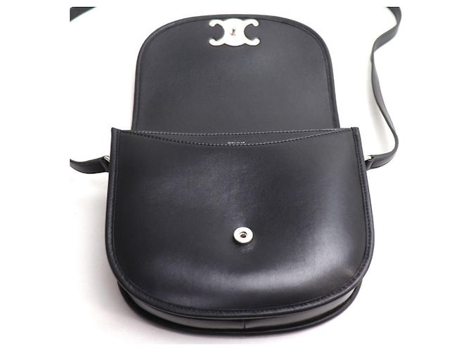 Céline Celine Medium Besas Triomphe Schultertasche Schwarz - Ansicht 4