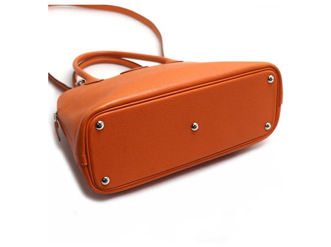Hermès HERMES Bolide 27 Borsa a Spalla in Pelle Epsom a 2 Vie Arancione - vista 3