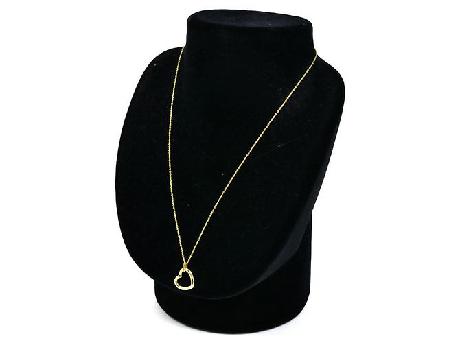 Elsa Peretti Collana in rubino a forma di cuore aperto in oro giallo 18K Tiffany & Co. - vista 5
