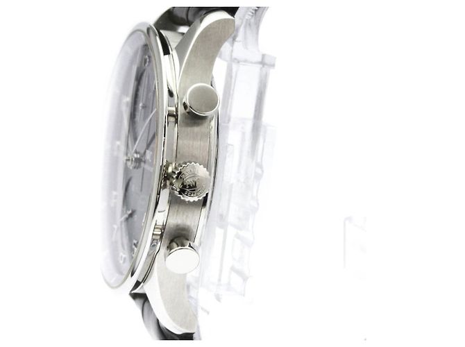 Relógio automático em aço IWC Portuguese Chronograph IW371491 - vista 4