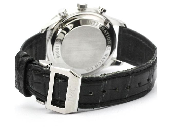 Relógio automático em aço IWC Portuguese Chronograph IW371491 - vista 5