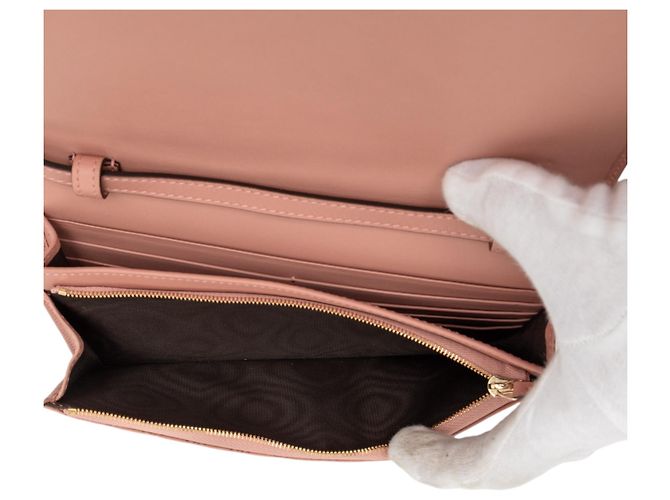 Portafoglio Gucci Microguccissima Rosa con Tracolla - vista 4