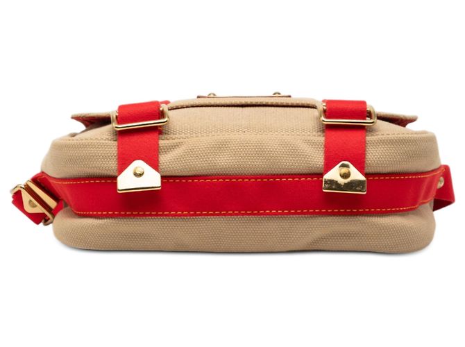 Louis Vuitton Brown Antigua Besace PM Braun Beige - Ansicht 3