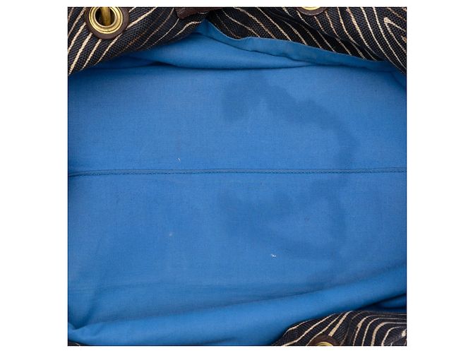 Borsa Cabat in tela stampata marrone Bottega Veneta Marrone scuro - vista 4
