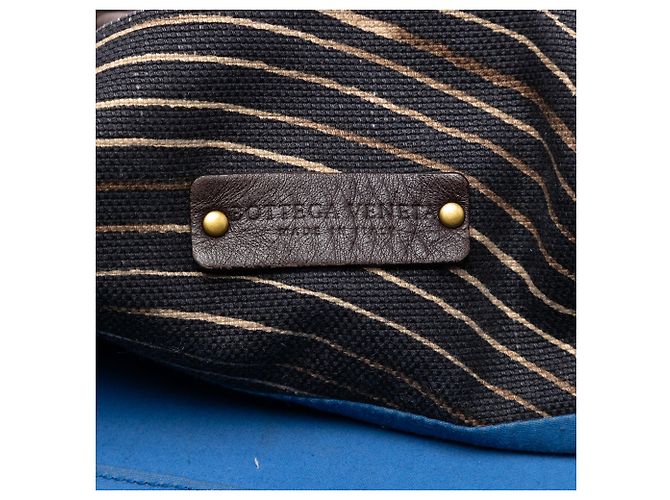 Borsa Cabat in tela stampata marrone Bottega Veneta Marrone scuro - vista 5