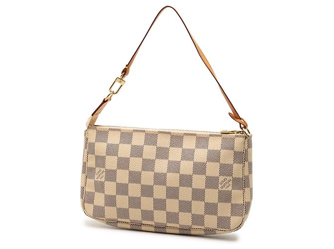 Pochette Accessoires Damier Azur Bianco Louis Vuitton - vista 2