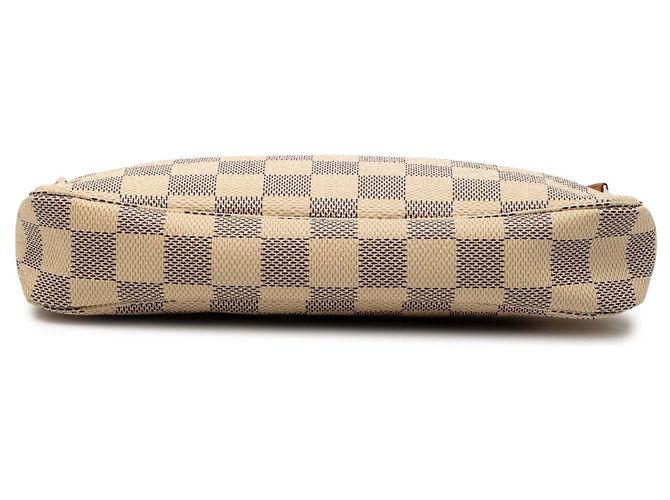 Pochette Accessoires Damier Azur Bianco Louis Vuitton - vista 3