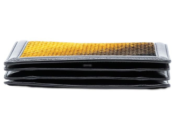 Bottega Veneta Mini Borsa in Pelle Nera e Velluto Ombre Montebello Incrociata - vista 3