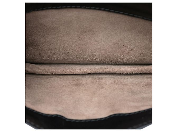 Bottega Veneta Mini Borsa in Pelle Nera e Velluto Ombre Montebello Incrociata - vista 4