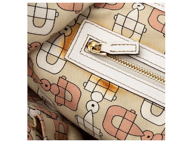 Gucci Braune GG Canvas Jolicoeur Tote Beige - Ansicht 7