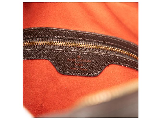 Louis Vuitton Marrone Damier Ebene Triana - vista 5