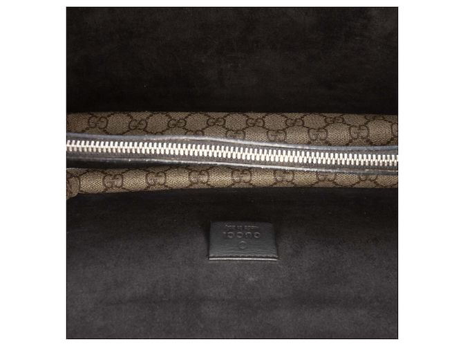 Borsa a Spalla Gucci Dionysus GG Supreme Media Marrone Beige - vista 4