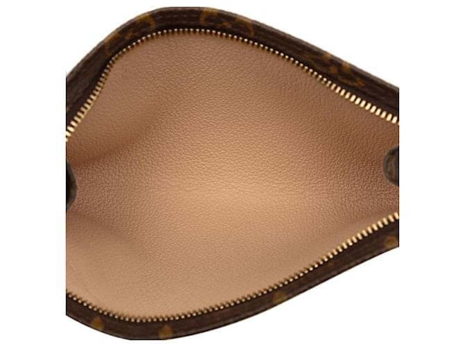 Bucket Pochette a secchiello Monogram marrone Louis Vuitton - vista 4