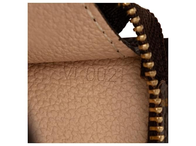 Bucket Pochette a secchiello Monogram marrone Louis Vuitton - vista 6