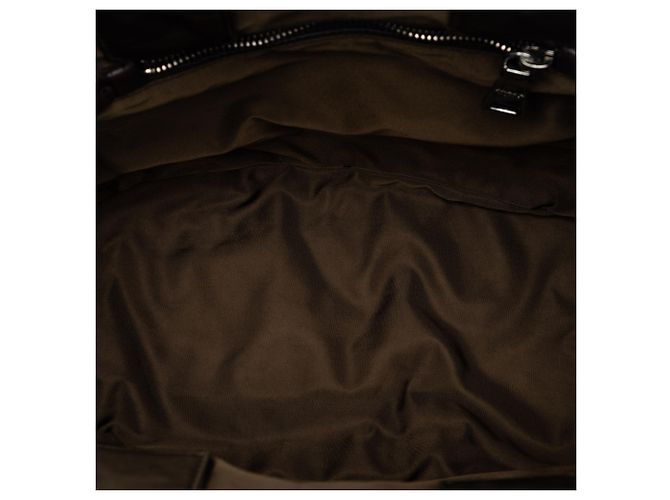 Prada braune Tessuto wendbare Handtasche Khaki - Ansicht 4