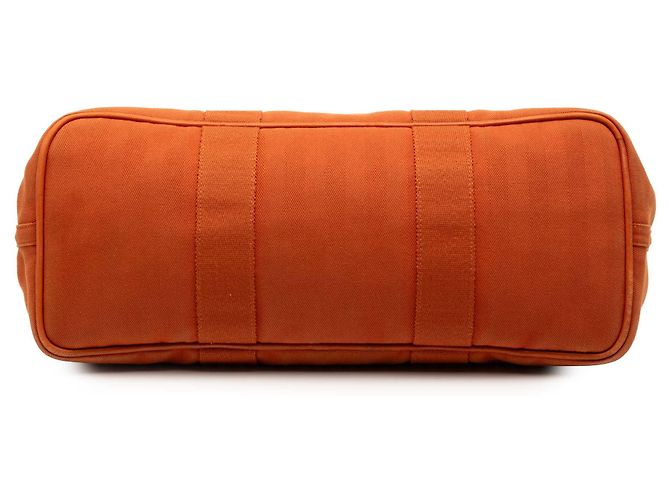 Hermès Arancione Toile e Swift Valparaiso MM - vista 3