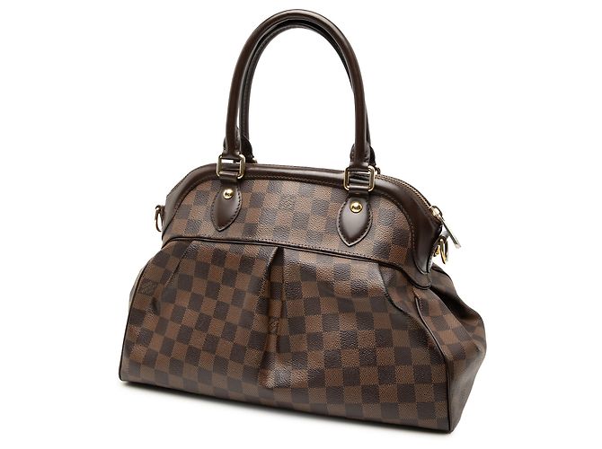 Louis Vuitton Marrone Damier Ebene Trevi PM - vista 2