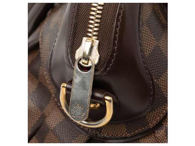 Louis Vuitton Marrone Damier Ebene Trevi PM - vista 7