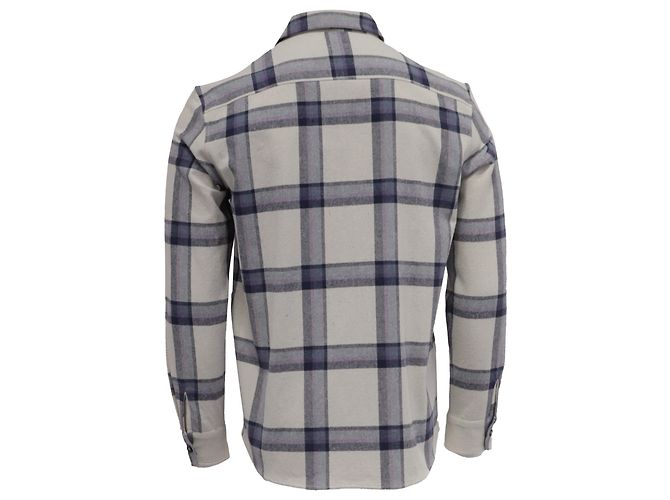 Apc Camicia a maniche lunghe a stampa check A.P.C. in cotone multicolore - vista 4