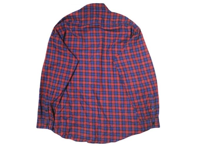 Autre Marque Camisa de algodón ASTRAET Roja Azul marino - vista 2