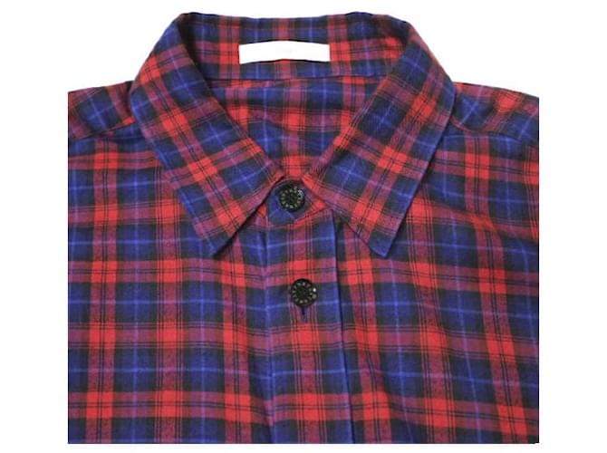 Autre Marque Camisa de algodón ASTRAET Roja Azul marino - vista 5