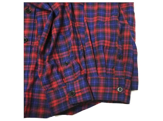 Autre Marque Camisa de algodón ASTRAET Roja Azul marino - vista 6