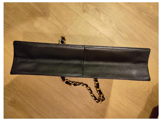 Trendy CC Chanel Vintage CC Chain Tragetasche Schwarz - Ansicht 12