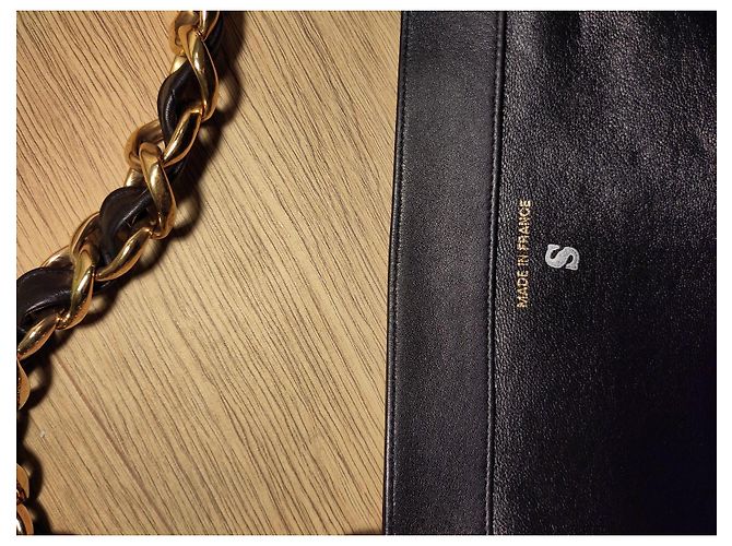 Trendy CC Chanel Vintage CC Chain Tragetasche Schwarz - Ansicht 6