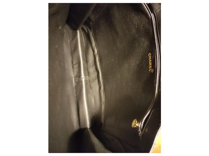 Trendy CC Chanel Vintage CC Chain Tragetasche Schwarz - Ansicht 8