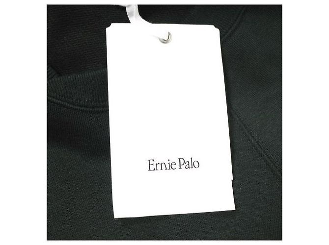 Autre Marque Ernie Palo Baumwoll-Sweatshirt Schwarz - Ansicht 3