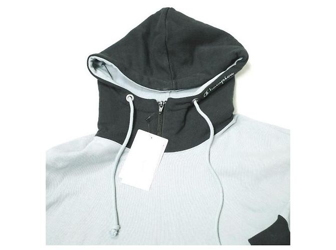 Autre Marque N.HOOLYWOOD × Champion SUDADERA CON CUELLO ALTO Sudadera De Mezcla De Algodón Azul - vue 5