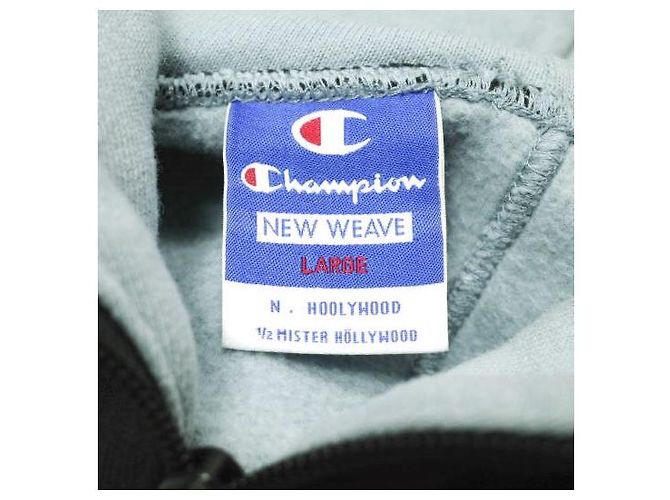 Autre Marque N.HOOLYWOOD × Champion SUDADERA CON CUELLO ALTO Sudadera De Mezcla De Algodón Azul - vue 6