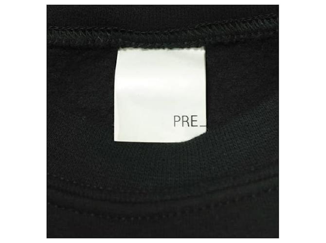 Autre Marque Sweatshirt mit Weiten Ärmeln aus Baumwolle und Polyester Schwarz - Ansicht 3
