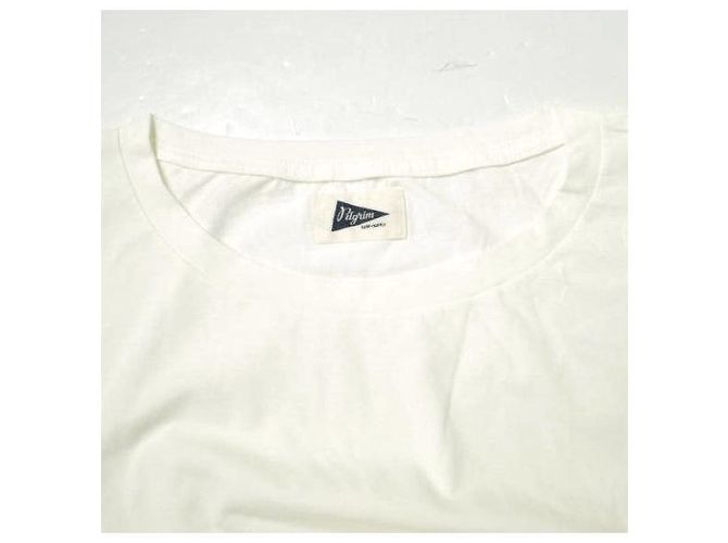 Autre Marque Camiseta de algodón Eden Slit Tee de Pilgrim Surf+Supply Blanco - vista 5