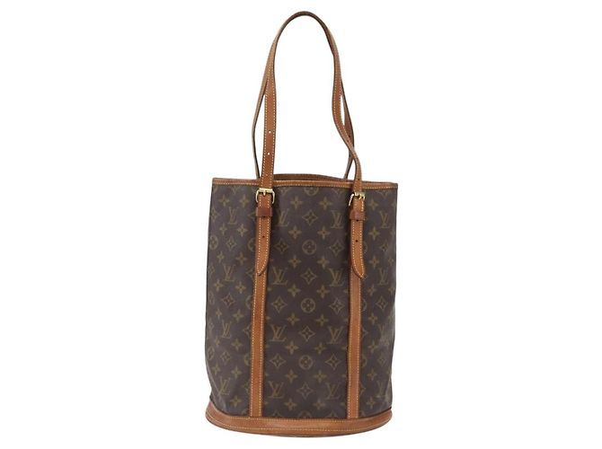 LOUIS VUITTON Borsa a Spalla Monogram Bucket GM M42236 LV Auth ka2630 Monogramma - vista 13