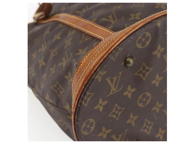 LOUIS VUITTON Borsa a Spalla Monogram Bucket GM M42236 LV Auth ka2630 Monogramma - vista 14