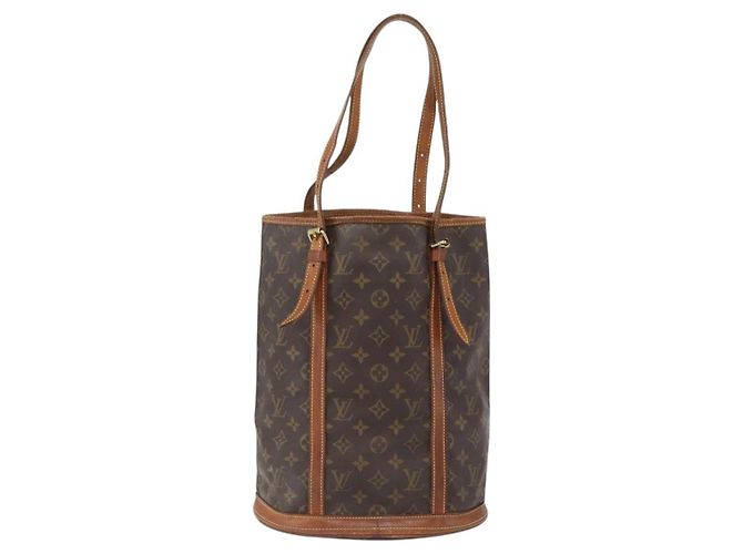 LOUIS VUITTON Borsa a Spalla Monogram Bucket GM M42236 LV Auth ka2630 Monogramma - vista 2