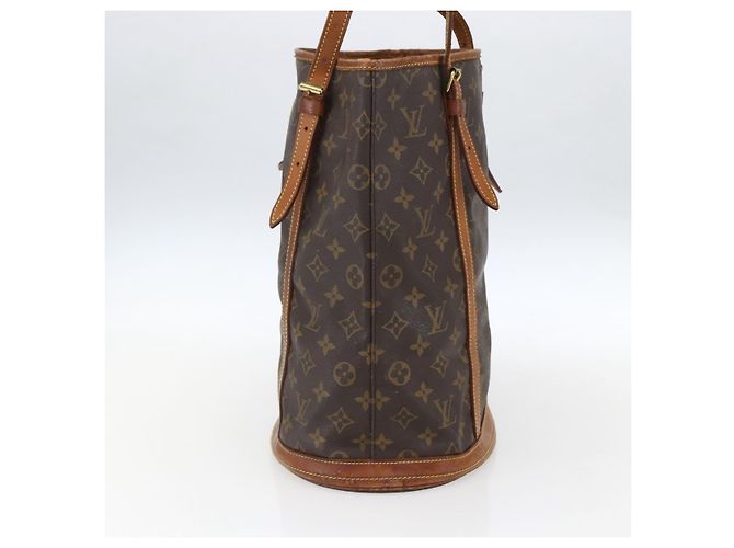 LOUIS VUITTON Borsa a Spalla Monogram Bucket GM M42236 LV Auth ka2630 Monogramma - vista 3