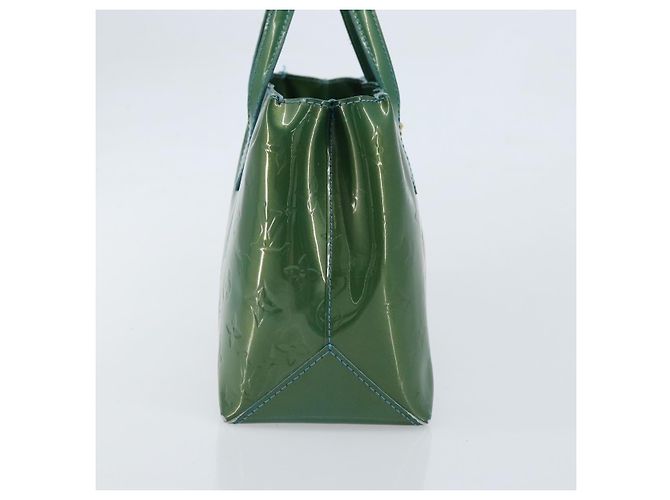 LOUIS VUITTON Borsa a Mano Vernis Wilshire PM Blu Galattico M93646 LV Auth 172120 - vista 3