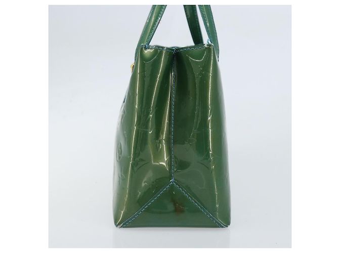LOUIS VUITTON Borsa a Mano Vernis Wilshire PM Blu Galattico M93646 LV Auth 172120 - vista 4