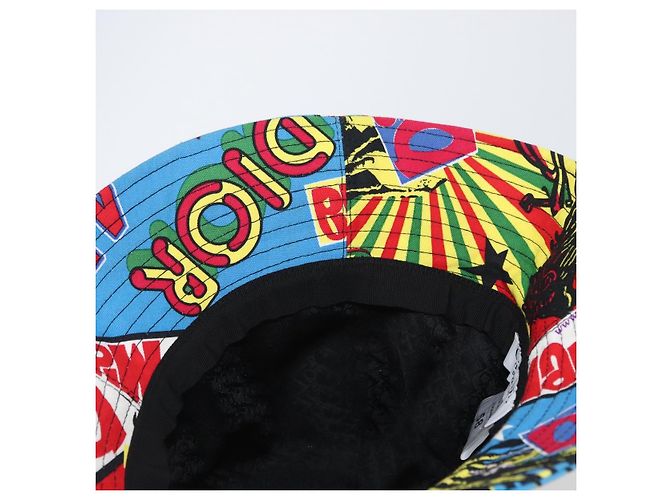 Christian Dior Hat Canvas Multicolor Auth 168182SAM Multiple colors - view 16
