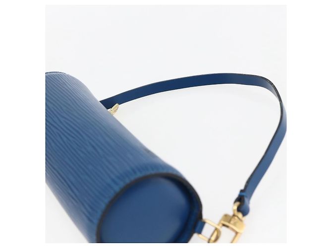 LOUIS VUITTON Pochette Soufflot Epi Blu LV Auth BA10296 - vista 8