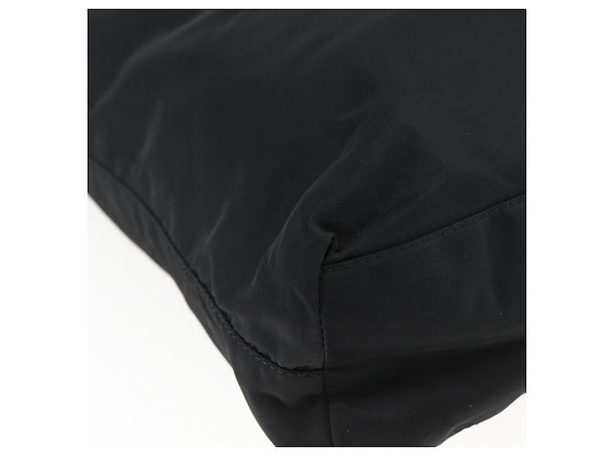Borsa a Spalla PRADA in Nylon Nero Argento Autentica 170446 - vista 16