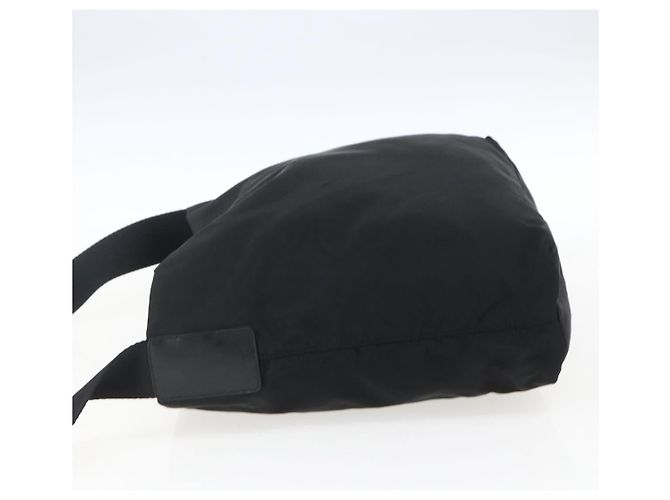 Borsa a Spalla PRADA in Nylon Nero Argento Autentica 170446 - vista 3